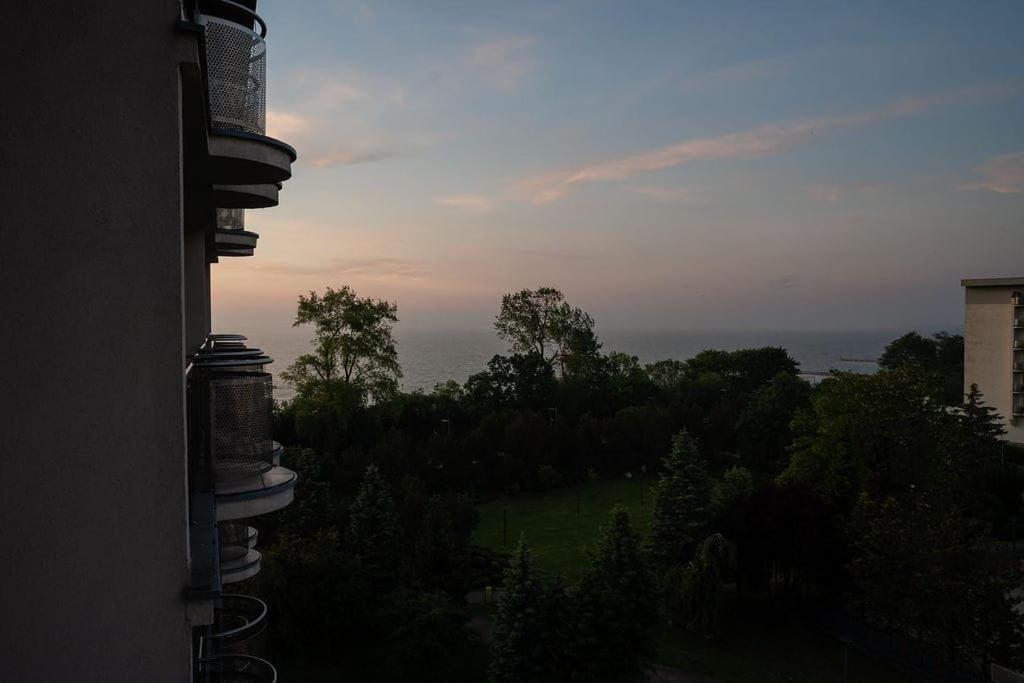 Apartament Ania Z Widokiem Na Morze W Hotelu Arka Kolobrzeg Luaran gambar