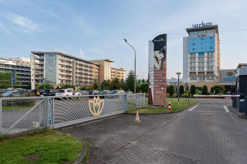 Apartament Ania Z Widokiem Na Morze W Hotelu Arka Kolobrzeg Luaran gambar