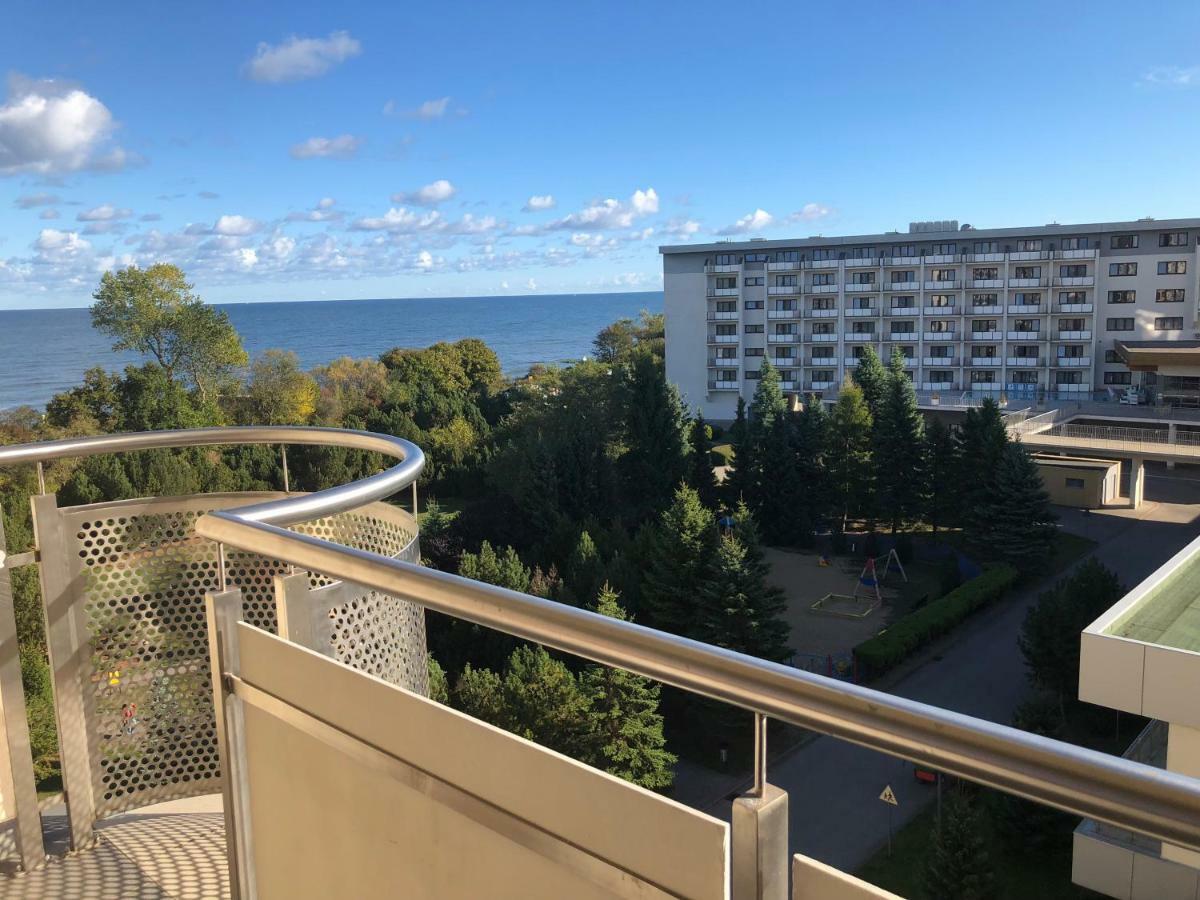 Apartament Ania Z Widokiem Na Morze W Hotelu Arka Kolobrzeg Luaran gambar